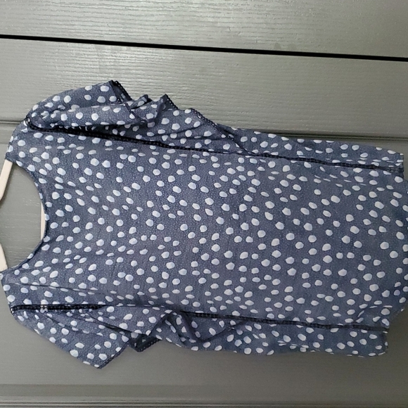 Como Blac Womens Polka Dots Top - Picture 4 of 4